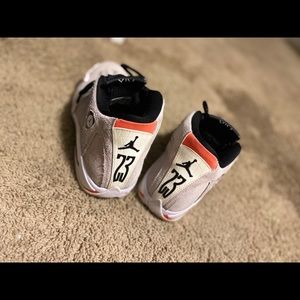 Jordan 14s Desert Sand